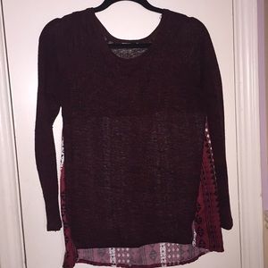 Maroon Blouse